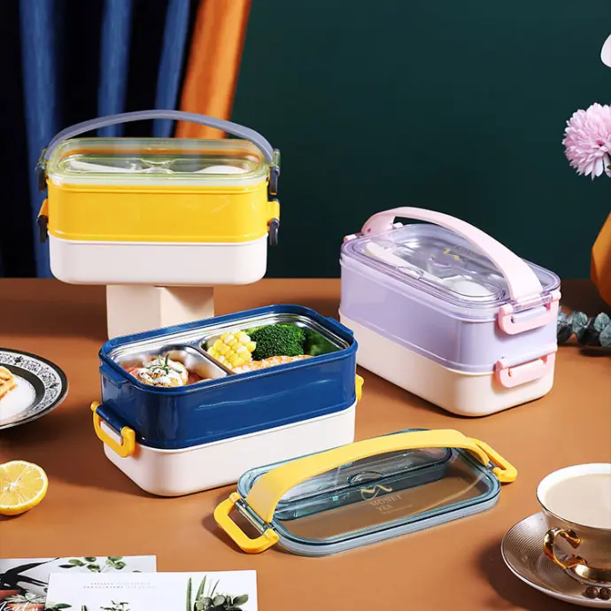 Poki Toki Insulated Stainless Steel Lunch Box - 1600 ML