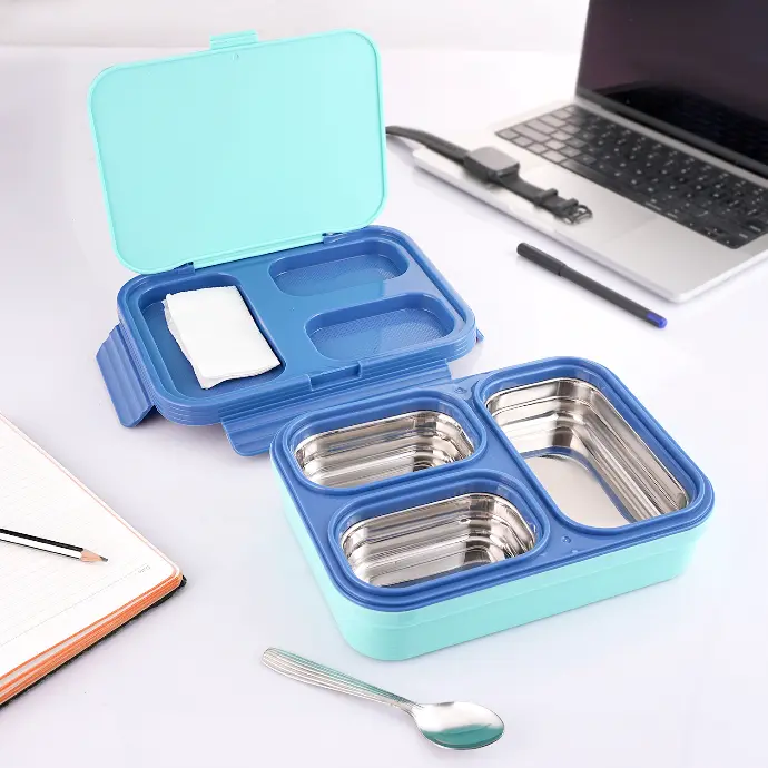 Food Buddy 3 - Stainless Steel Lunch Box